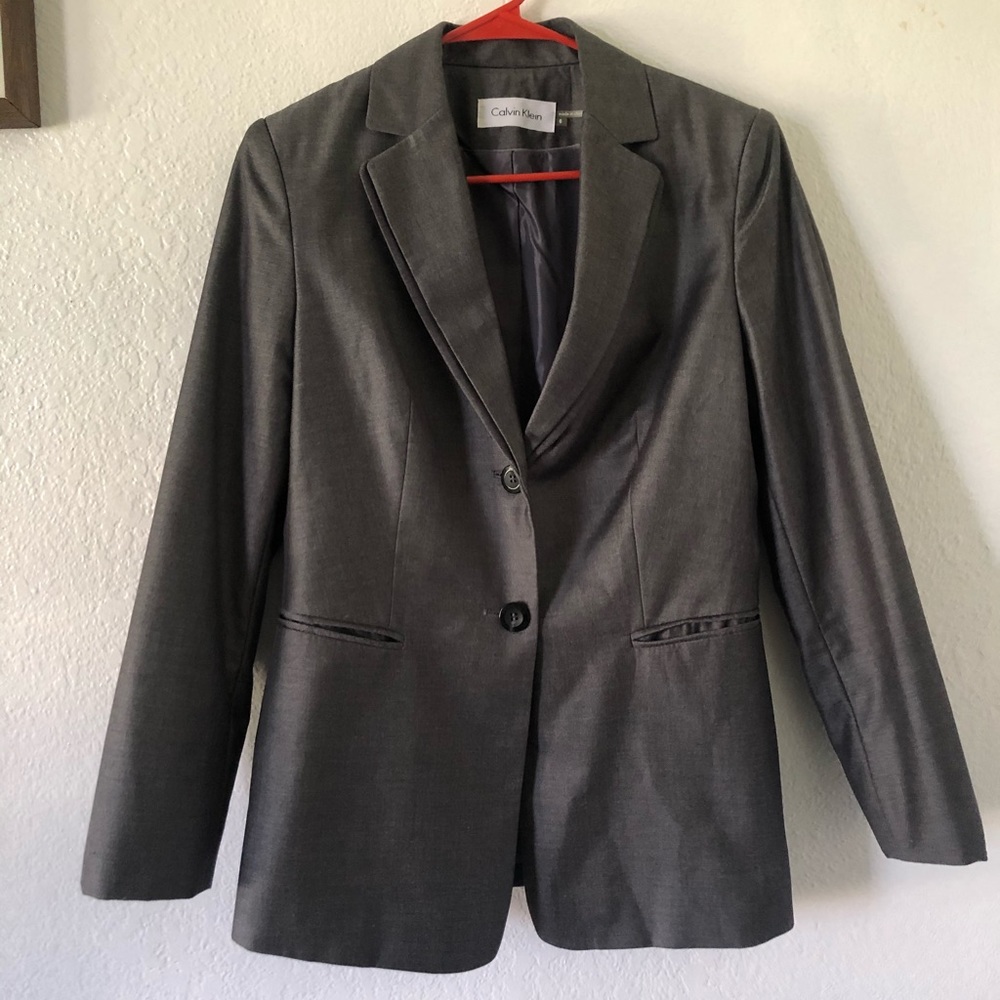 Calvin Klein Grey Blazer